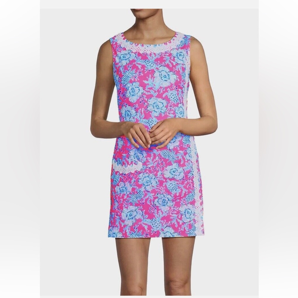 NWT Lilly Pulitzer Ginge Floral Shift Romper - Picture 9 of 16